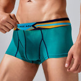 Menaful™ Men's Breathable Striped Boxer Briefs